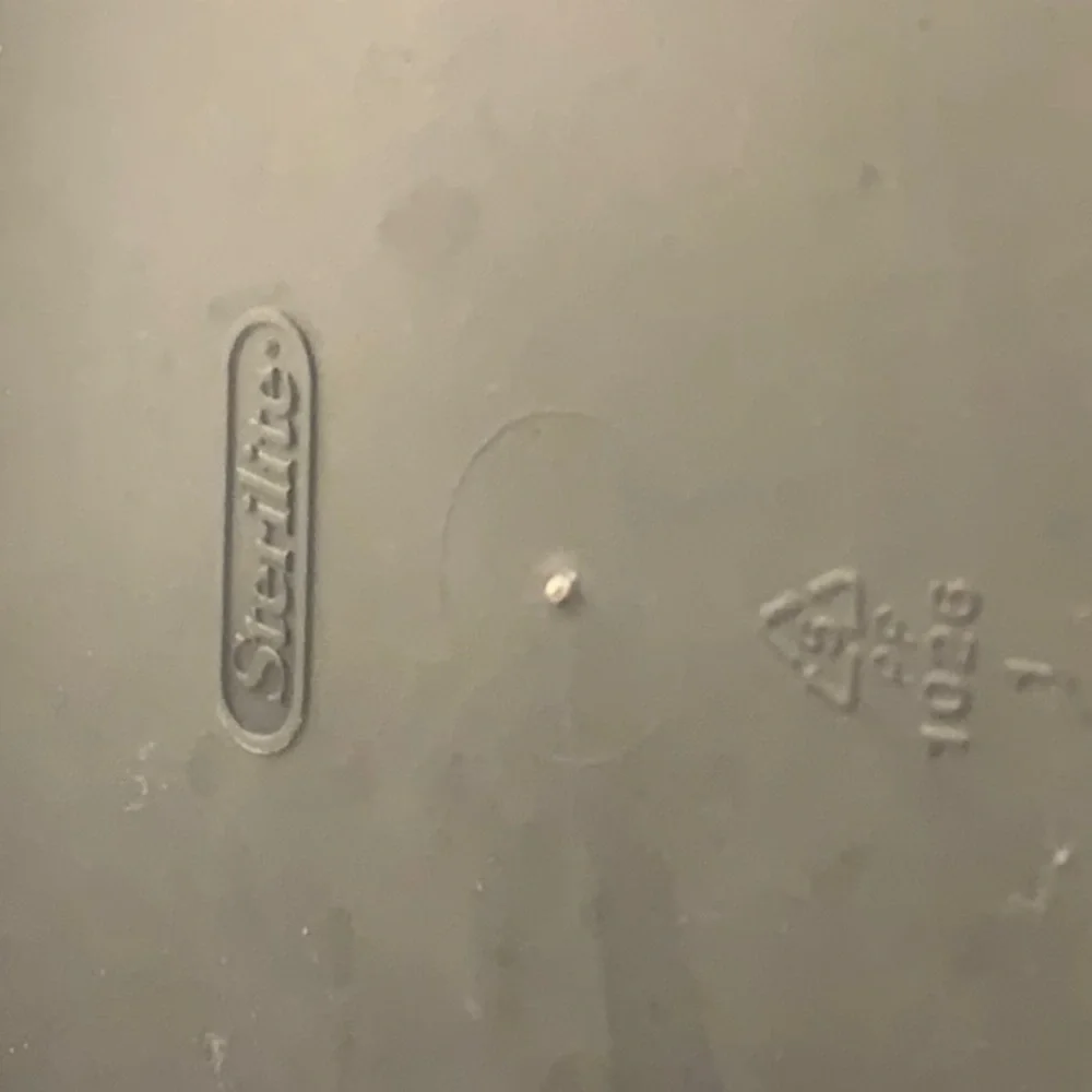 Grey Trash bin medium